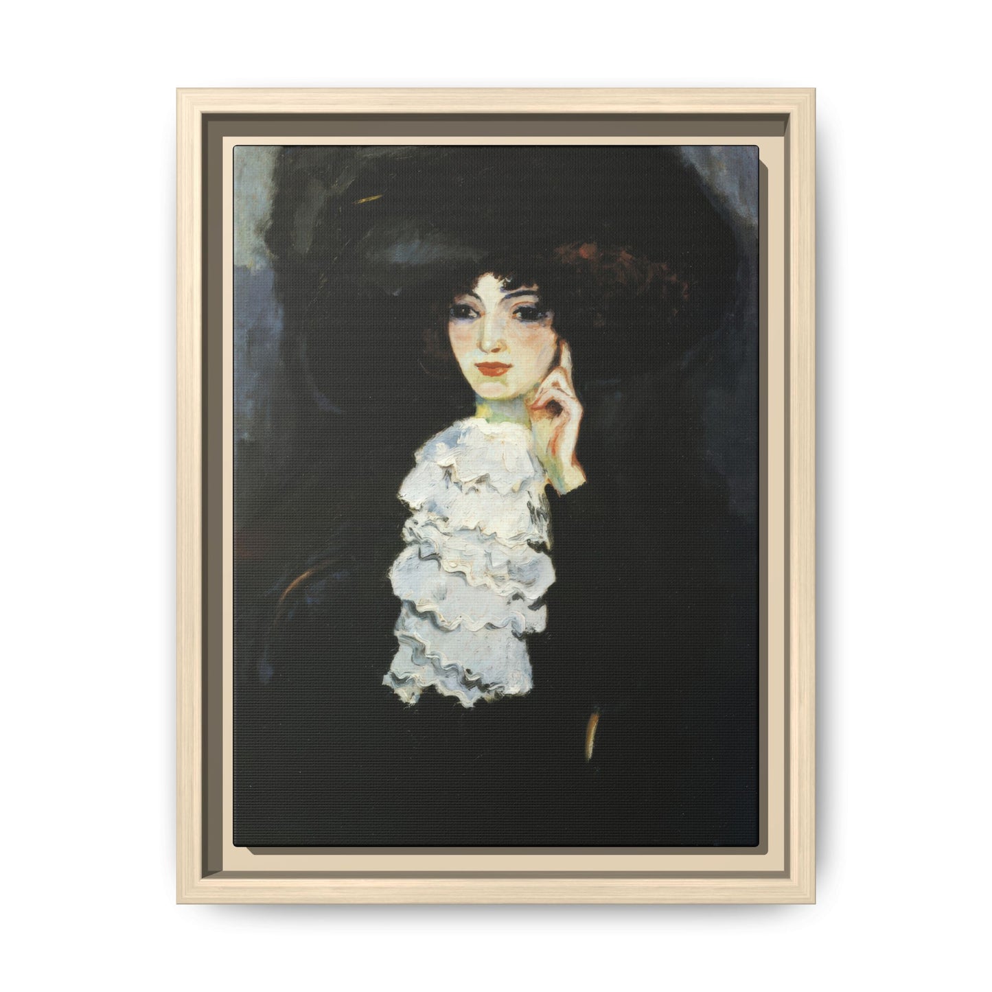 Van Dongen, Kees - Woman with Frill (1905) - Matte Canvas, Framed