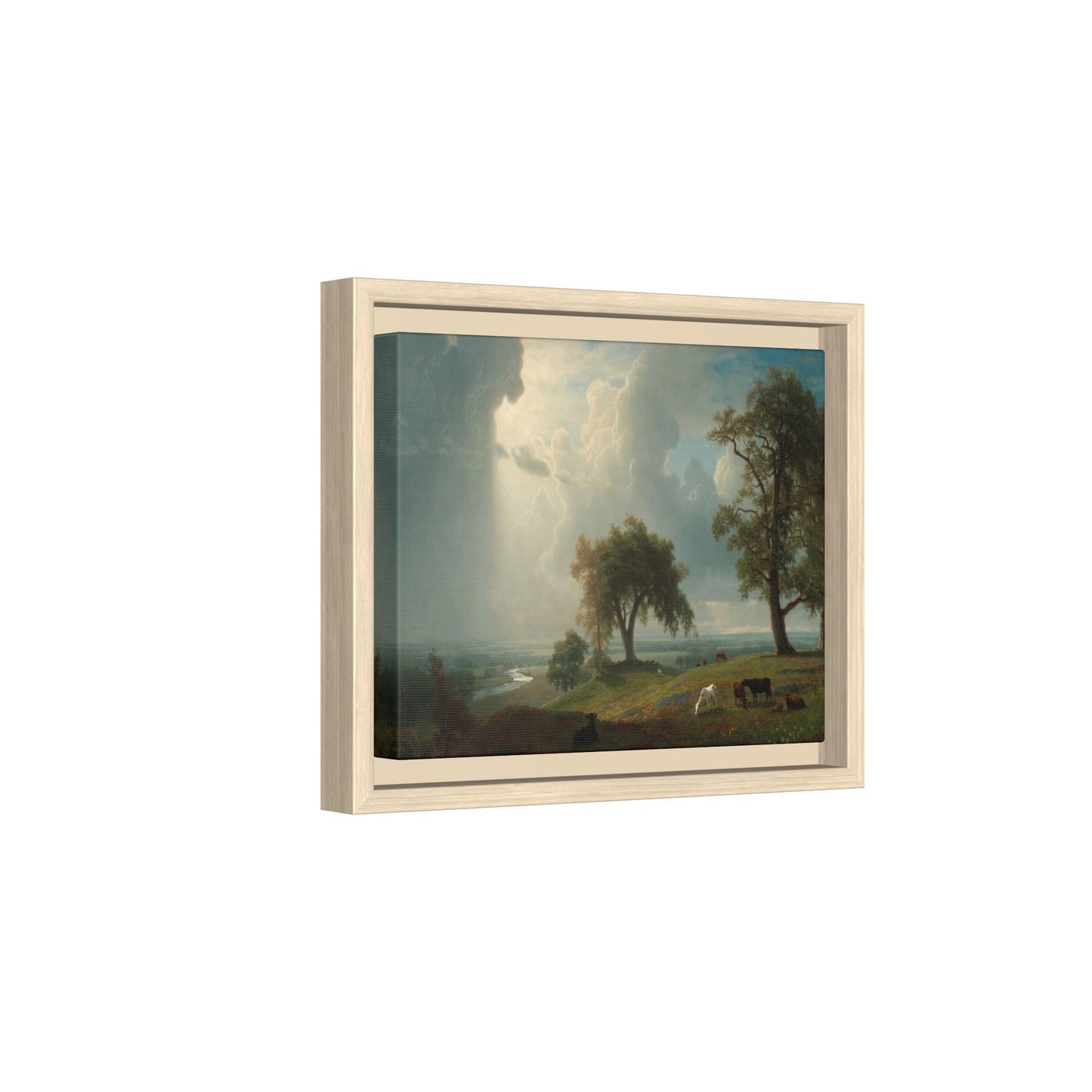 Bierstadt, Albert - California Spring (1875) - Matte Canvas, Framed