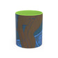 Ranson, Paul - The Blue Bather (1891) - Colorful Accent Mugs
