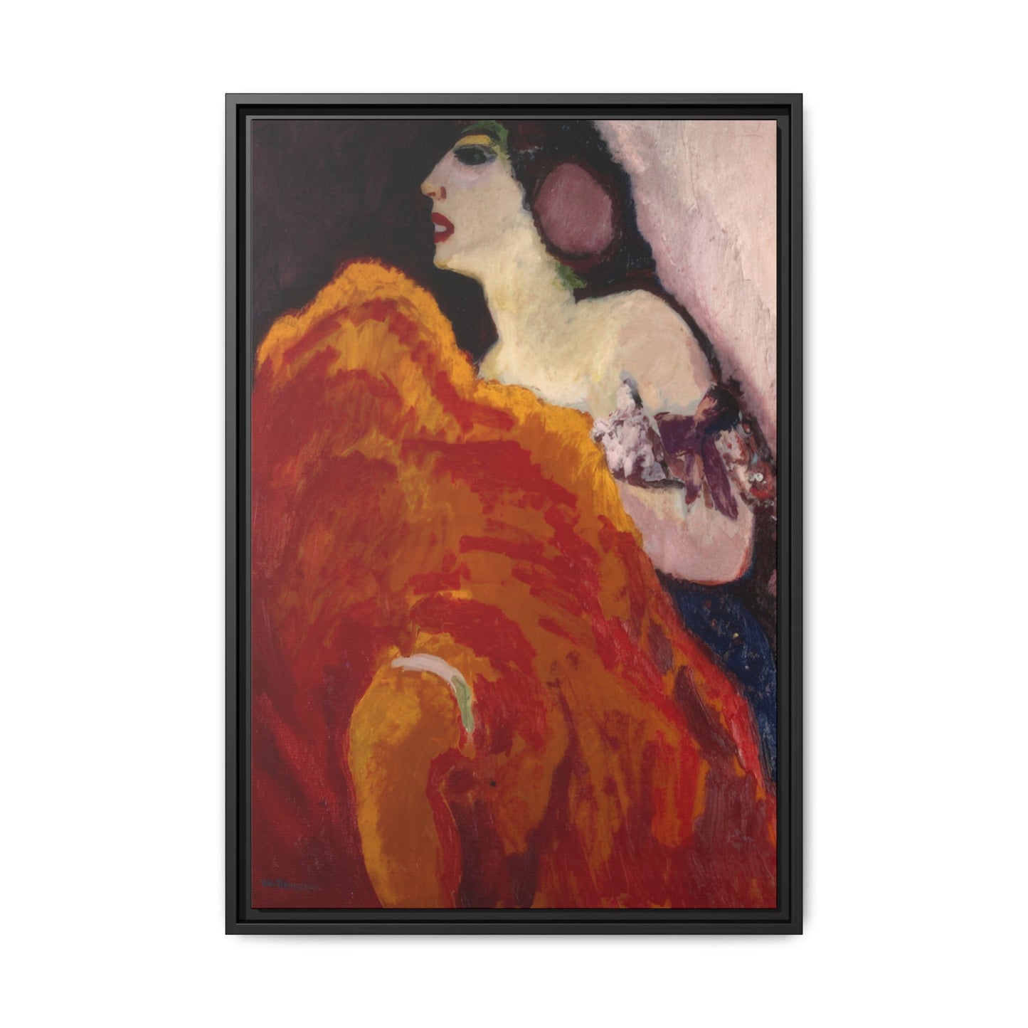 Van Dongen, Kees - The Red Dancer (1907) - Matte Canvas, Framed