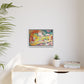 Matisse, Henri - The Joy of Life (1905) - Matte Canvas, Framed