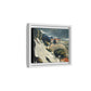 Cézanne, Paul - L’Estaque, Melting Snow (1870) - Matte Canvas, Framed