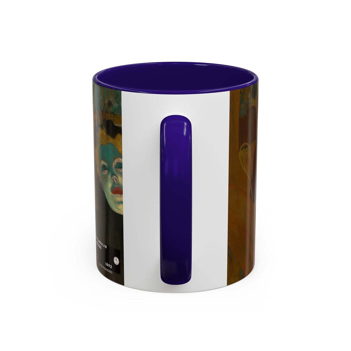 Toulouse-Lautrec, Henri - At the Moulin Rouge (1892) - Colorful Accent Mugs