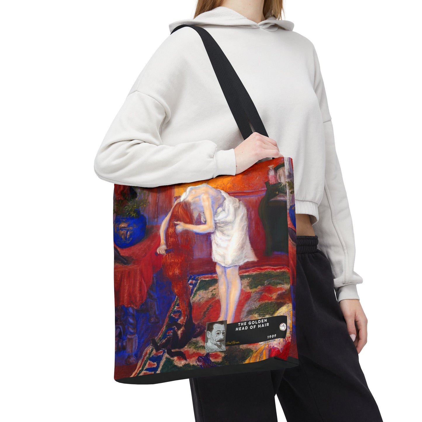 Ranson, Paul - The Golden Head of Hair (1909) - Tote Bag