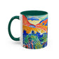 Derain, André - Mountains at Collioure (1905) - Colorful Accent Mugs