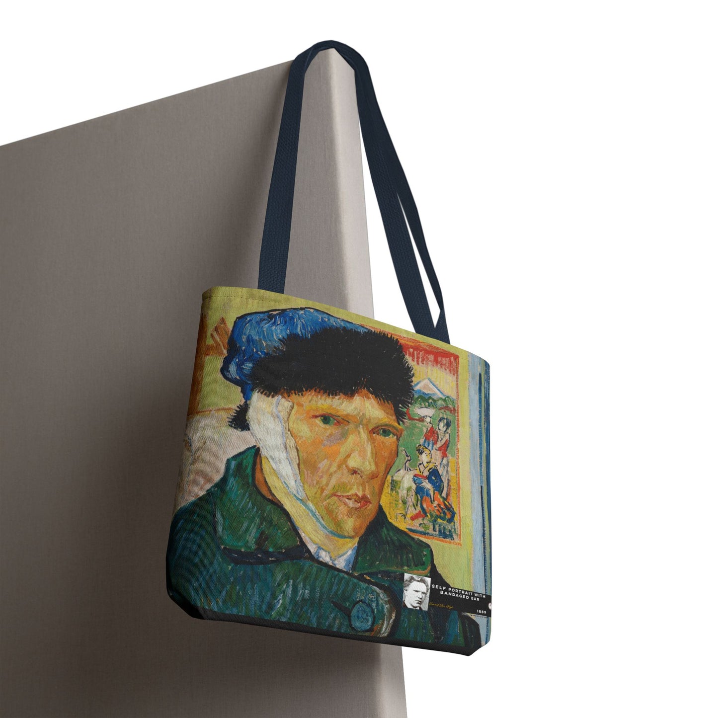 Van Gogh, Vincent - Self Portrait with Bandaged Ear (1889) - Tote Bag