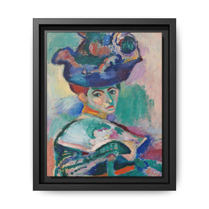Matisse, Henri - Woman with a Hat (1905) - Matte Canvas, Framed