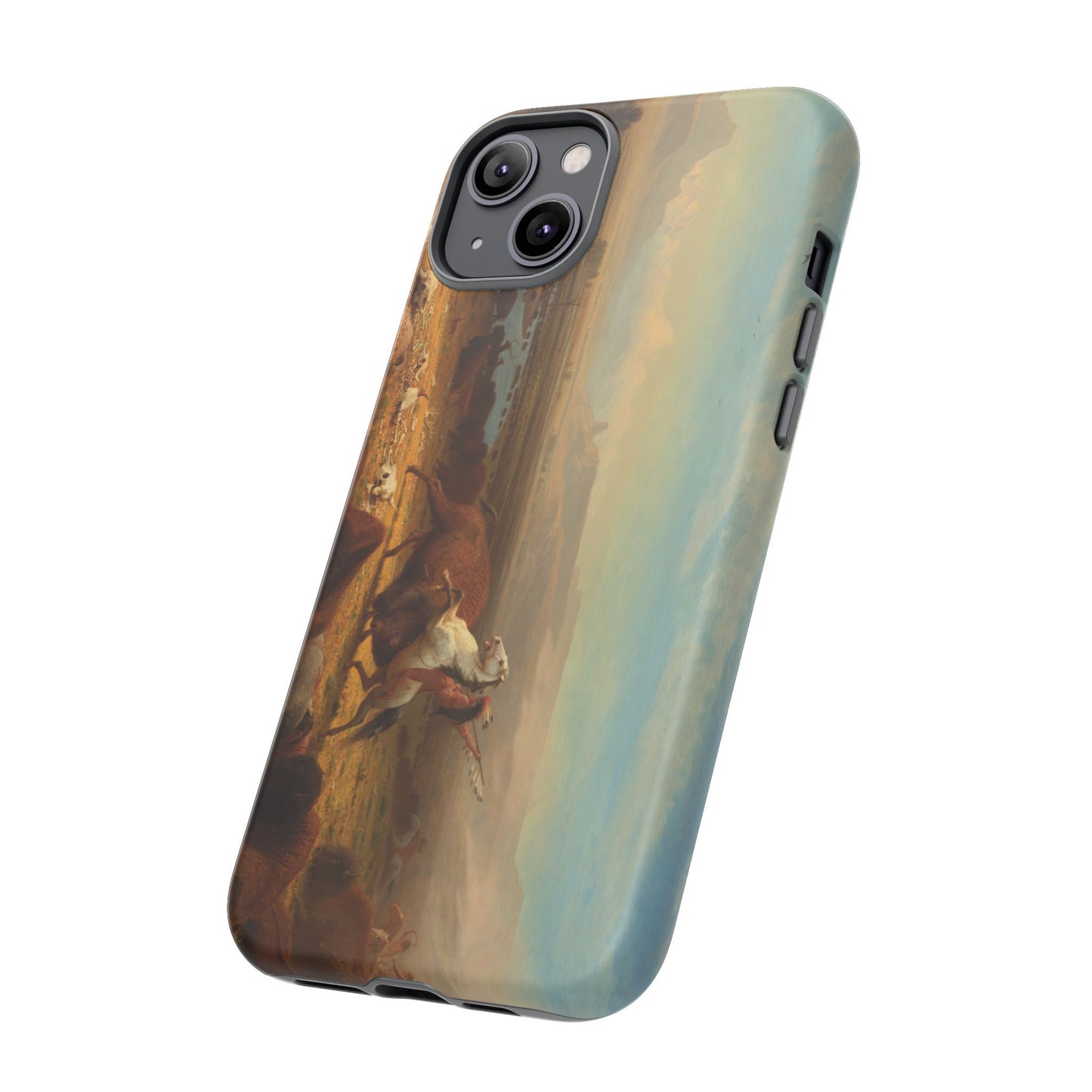 Bierstadt, Albert - The Last of the Buffalo  (1888) - Tough Phone Cases