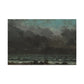 Courbet, Gustave - The Sea (1865) - Canvas Block, unframed
