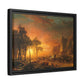 Bierstadt, Albert - Emigrants Crossing the Plains (1867) - Matte Canvas, Framed
