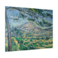 Cézanne, Paul - Mont Sainte-Victoire with Large Pine (1887) - Canvas Block, unframed