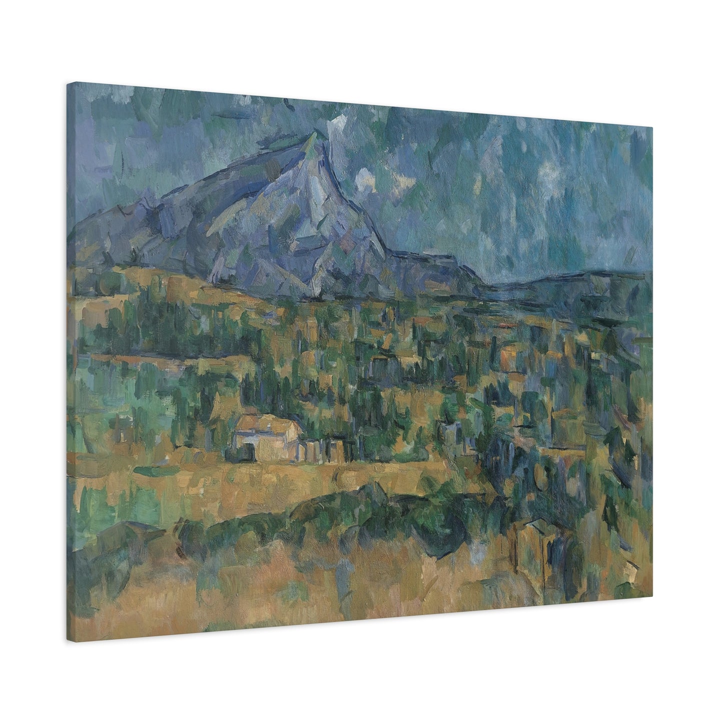 Cézanne, Paul - Mont Sainte-Victoire (1902) - Canvas Block, unframed