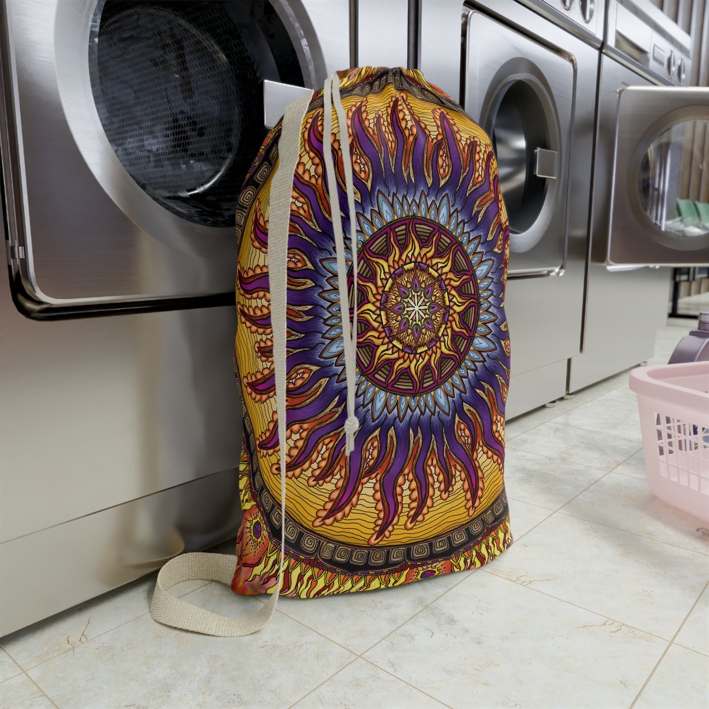 Pacio, Adam - Solar Disc Mandala - Laundry Bag