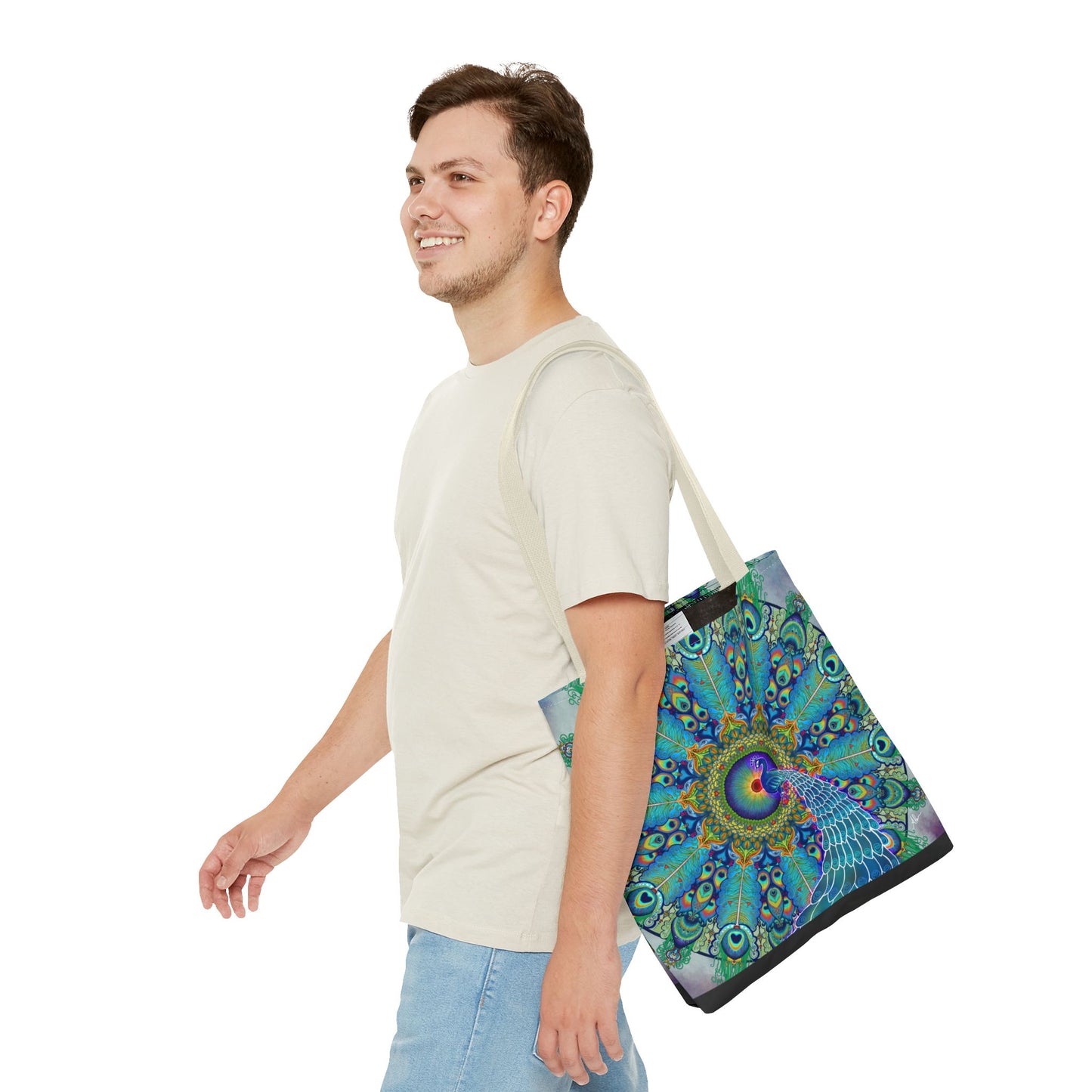 Pacio, Adam - Melek Taus Mandala - Tote Bag