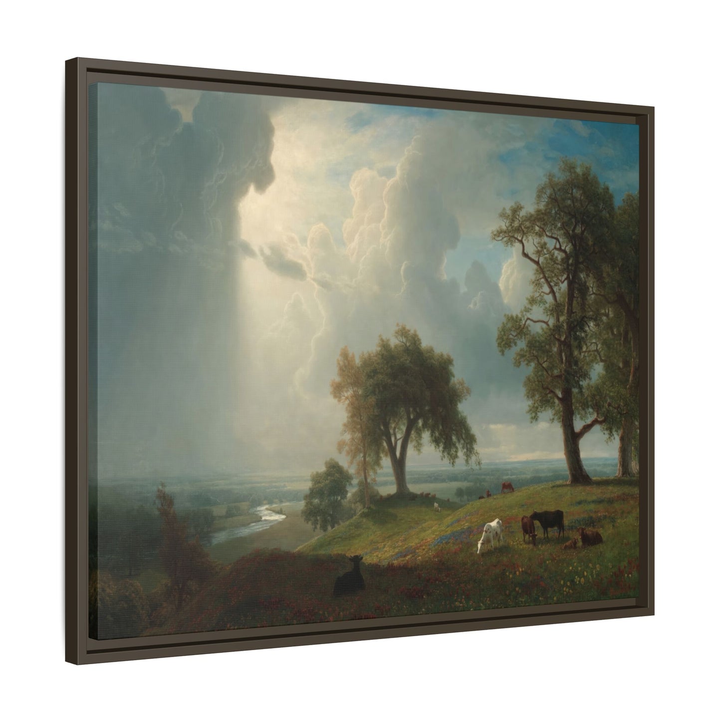 Bierstadt, Albert - California Spring (1875) - Matte Canvas, Framed