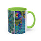 Pacio, Adam - Melek Taus Mandala - Colorful Accent Mugs