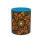 Pacio, Adam - Monarch Butterfly Mandala - Colorful Accent Mugs
