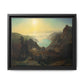 Bierstadt, Albert - Donner Lake from the Summit (1873) - Matte Canvas, Framed