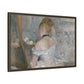 Morisot, Berthe - Woman at Her Toilette (1880) - Matte Canvas, Framed