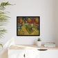 Van Gogh, Vincent - The Night Cafe (1888) - Matte Canvas, Framed