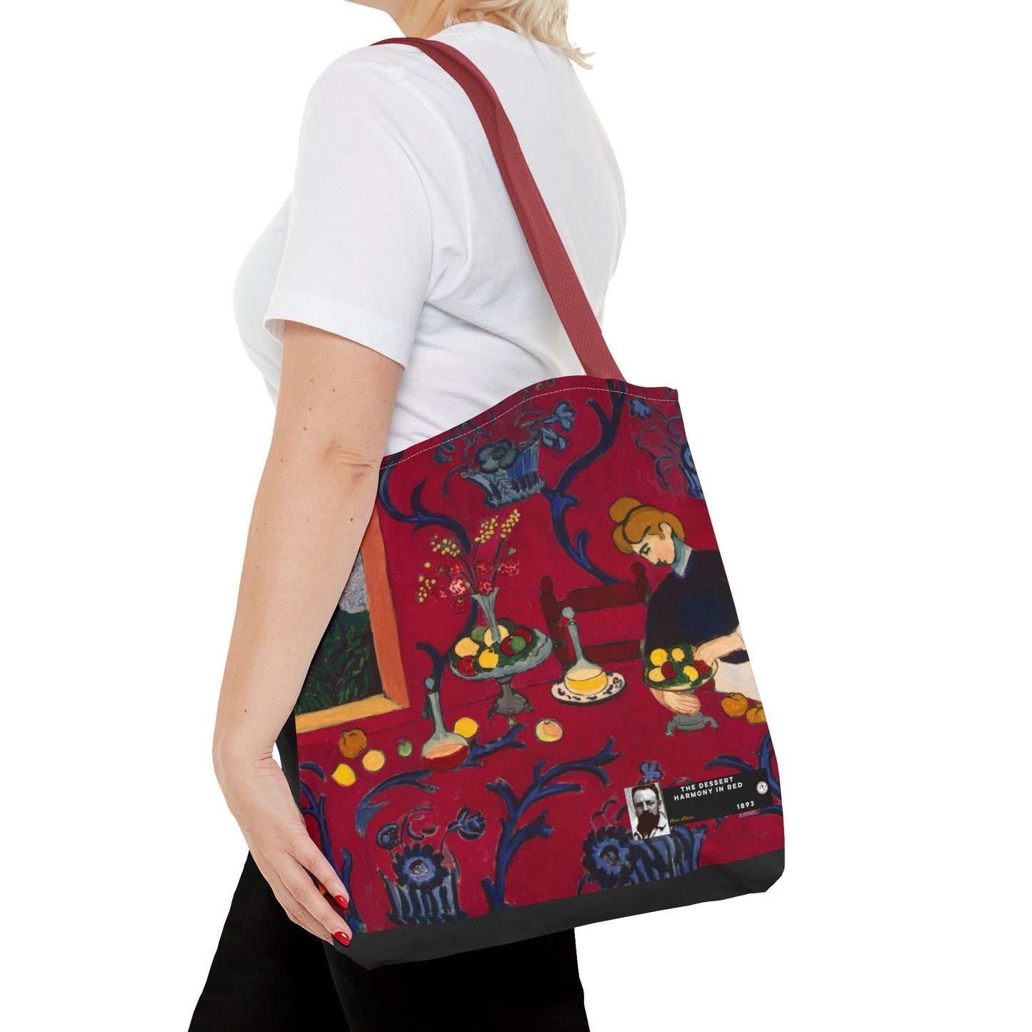 Matisse, Henri - The Dessert Harmony in Red (1908)- Tote Bag