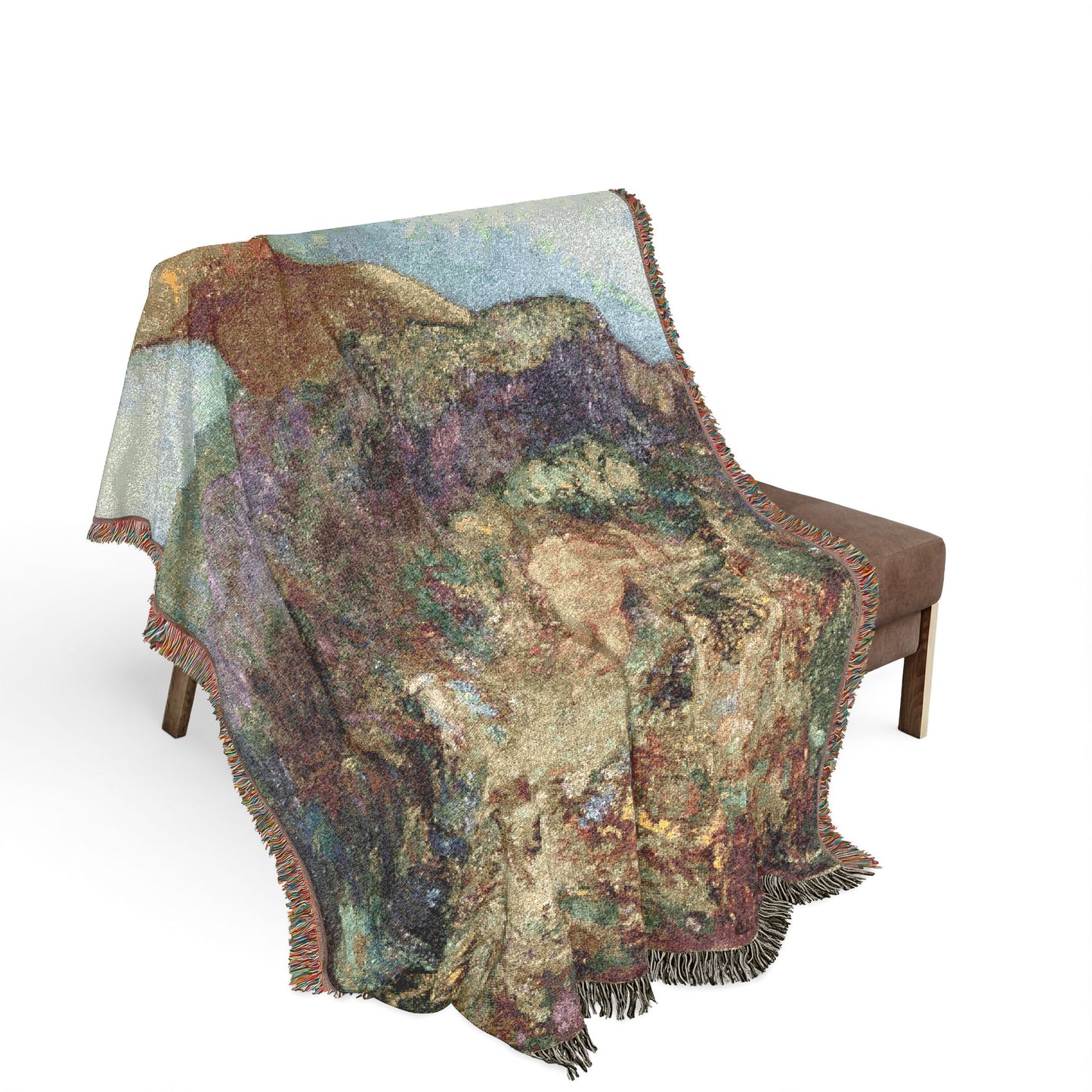 Redon, Odilon - The Cyclops (1914) - Woven Blanket