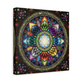 Mystic Jewel Mandala A  - Canvas