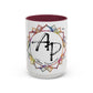 AdamPacio.com - White Logo - Colorful Accent Mugs