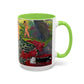 Ranson, Paul - The Lotus Bather (1906) - Colorful Accent Mugs
