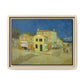 Van Gogh, Vincent - The Yellow House (1888) - Matte Canvas, Framed