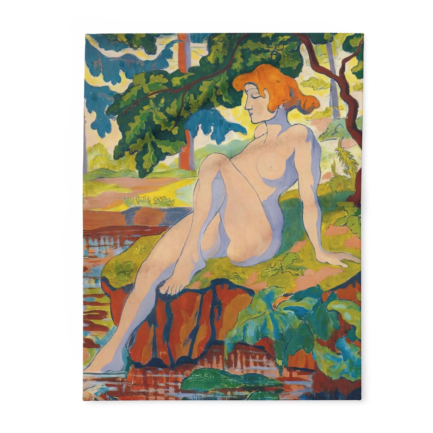 Ranson, Paul - Bather (1898) - Arctic Fleece Blanket