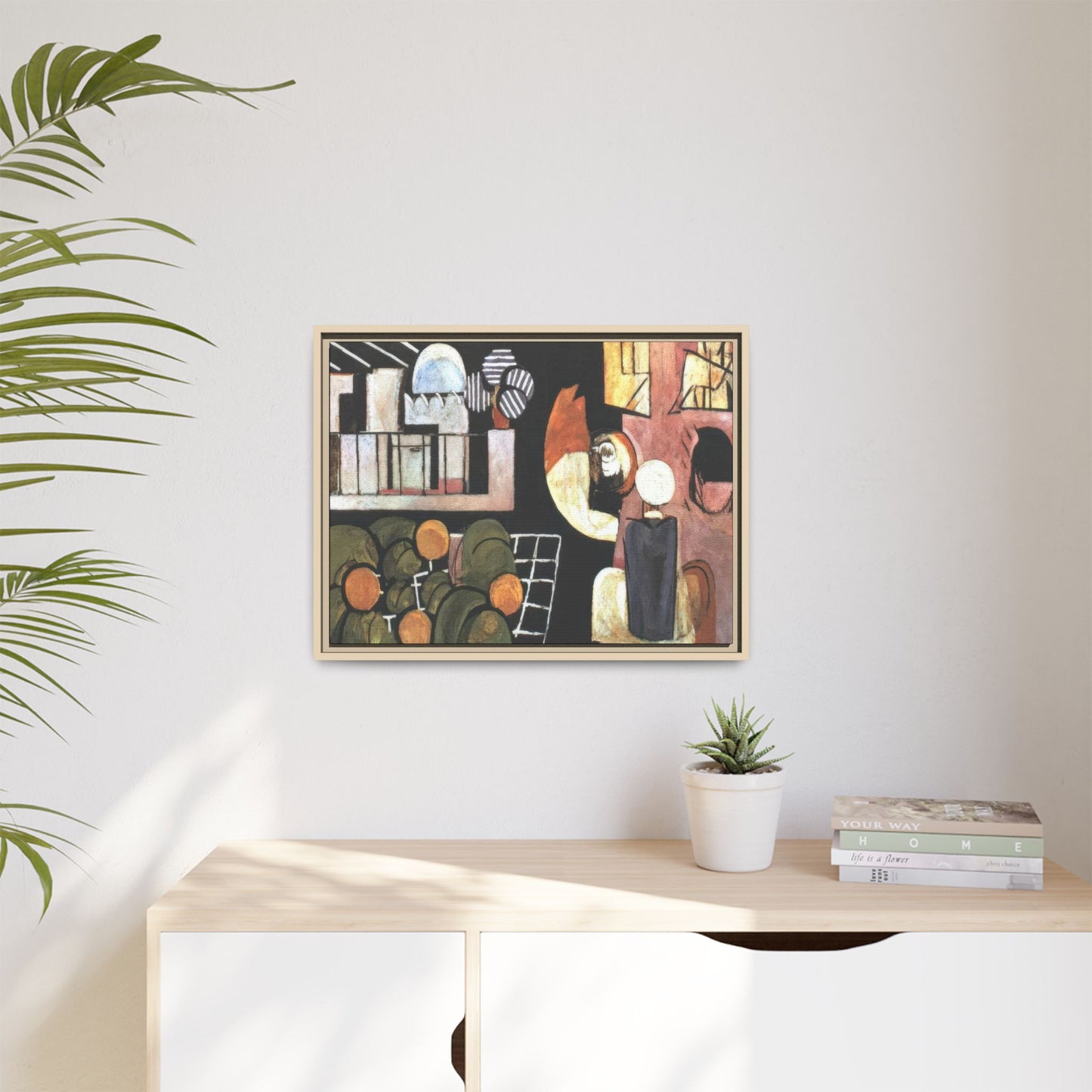 Matisse, Henri - The Moroccans (1916) - Matte Canvas, Framed