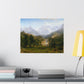 Bierstadt, Albert - The Rocky Mountains, Lander’s Peak (1863) - Satin Posters