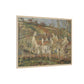 Pissarro, Camille - Red Roofs, Corner of a Village in Winter (1877) - Matte Canvas, Framed