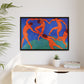 Matisse, Henri - Dance (II) (1910) - Matte Canvas, Framed