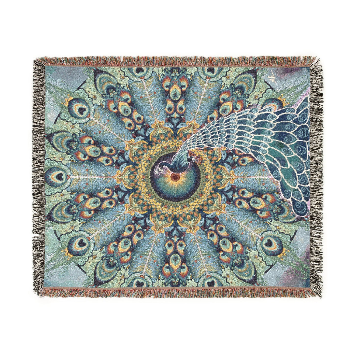 Pacio, Adam - Melek Taus Mandala - Woven Blanket