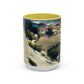 Cézanne, Paul - A Modern Olympia (1874) - Colorful Accent Mugs