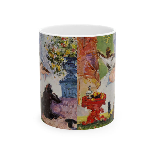 Cézanne, Paul - A Modern Olympia (1874) - Ceramic Mug