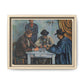 Cézanne, Paul - The Card Players (1892) - Matte Canvas, Framed