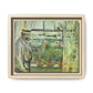 Morisot, Berthe - Eugene Manet on the Isle of Wight (1875) - Matte Canvas, Framed