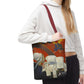 Gauguin, Paul - Vision of the Sermon (Jacob Wrestling with the Angel) (1888) - Tote Bag