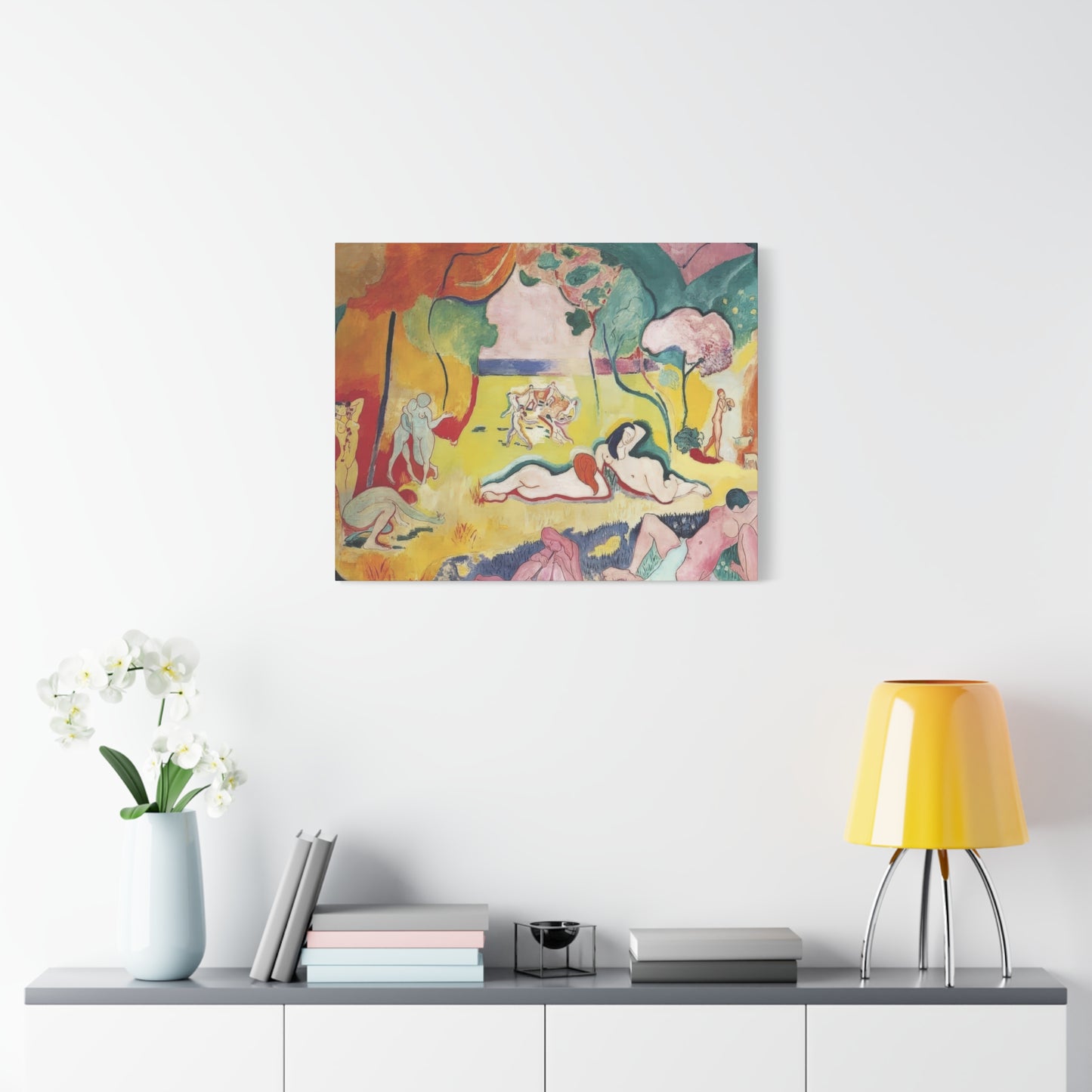 Matisse, Henri - The Joy of Life (1905) - Canvas Block, unframed