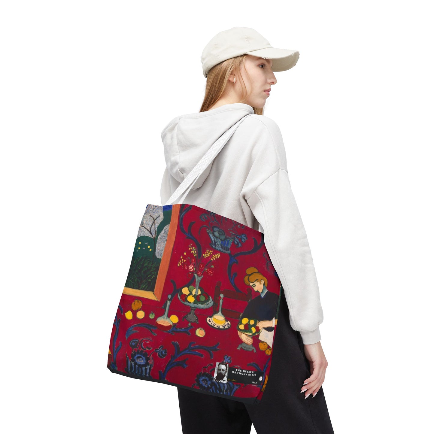 Matisse, Henri - The Dessert Harmony in Red (1908)- Tote Bag