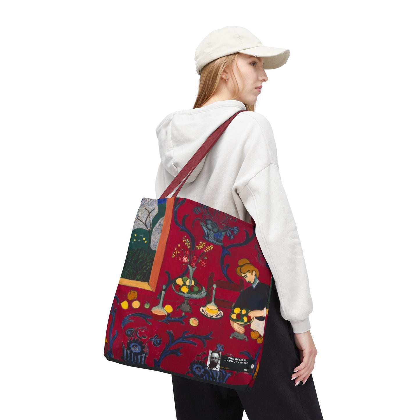Matisse, Henri - The Dessert Harmony in Red (1908)- Tote Bag