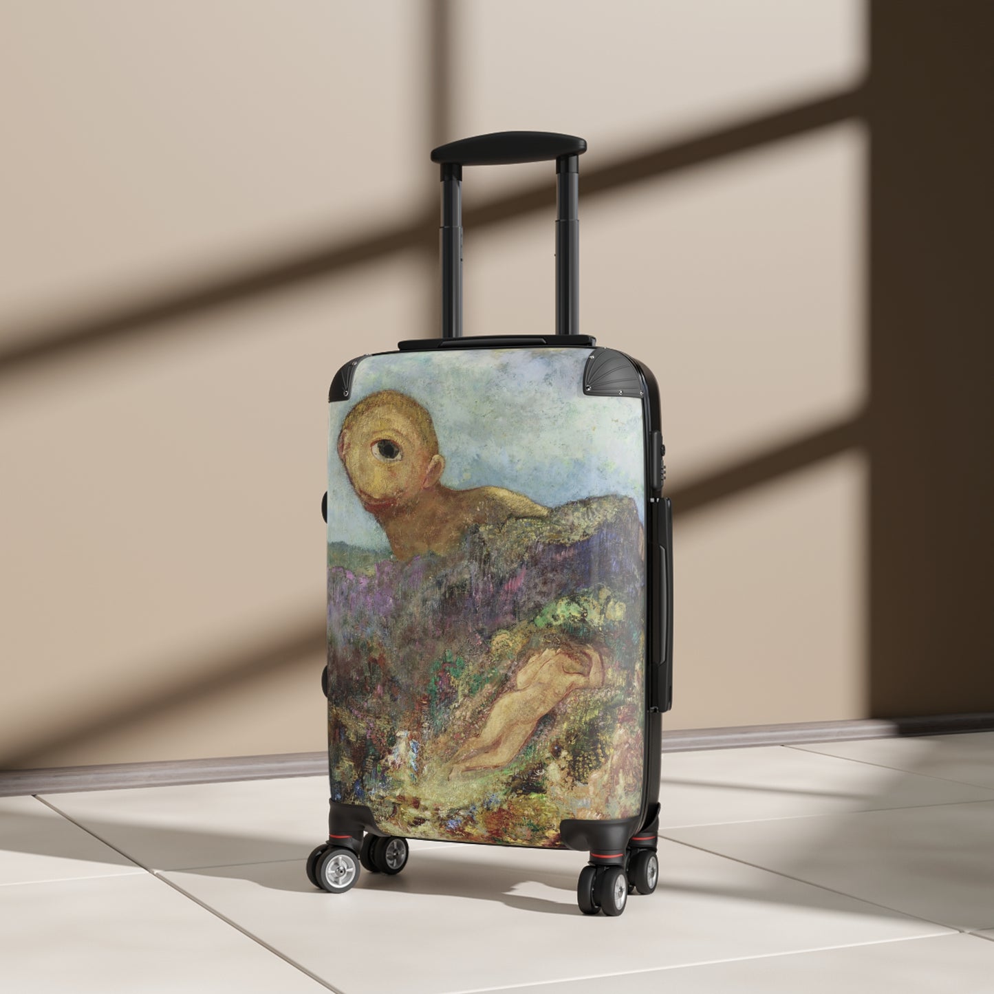 Redon, Odilon - The Cyclops (1914) - Suitcase