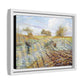 Pissarro, Camille - Hoarfrost (1873) - Matte Canvas, Framed