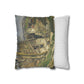 Cézanne, Paul - The House of the Hanged Man, Auvers-sur-Oise (1874) - Suede Square Pillowcase