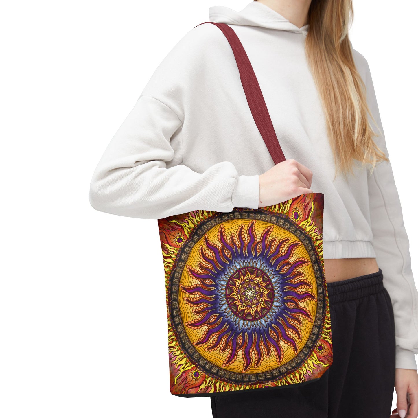 Pacio, Adam - Solar Disc Mandala - Tote Bag