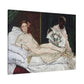 Manet, Édouard - Olympia (1870) - Canvas Block, unframed