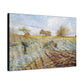 Pissarro, Camille - Hoarfrost (1873) - Canvas Block, unframed